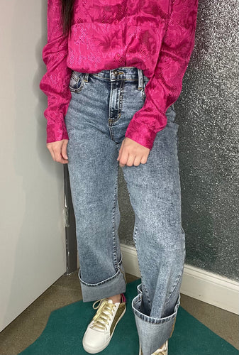 SneakPeek Acid Wash Jeans