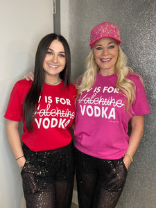 V is for Vodka T-shirt
