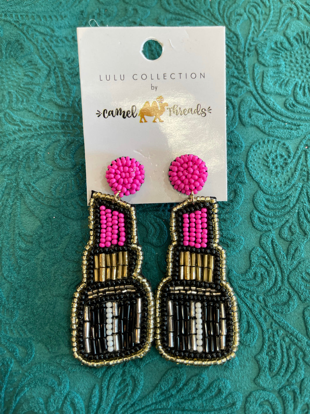 Camel Thread Earrings
