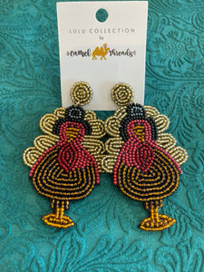 Camel Thread Earrings