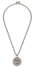 Load image into Gallery viewer, French Kande Bordeaux Chain with Choice of Silver Medallion