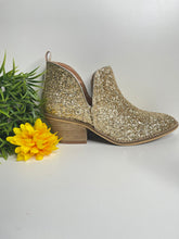 Load image into Gallery viewer, Gold Glow Up Booties