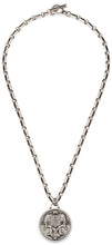Load image into Gallery viewer, French Kande Bordeaux Chain with Choice of Silver Medallion