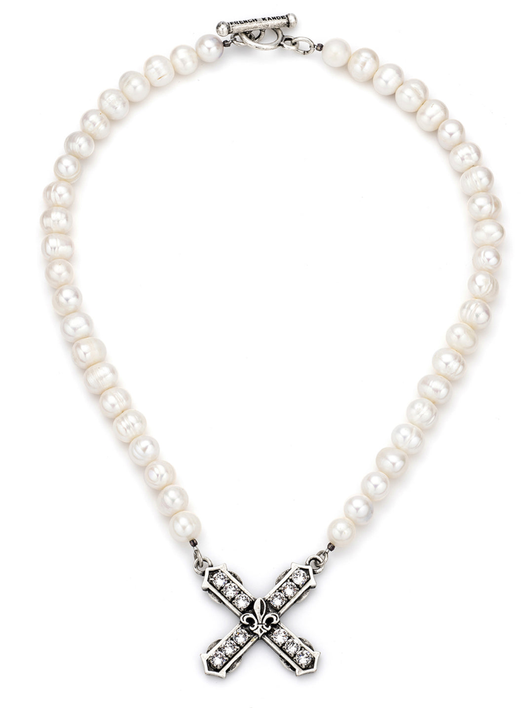 French Kande Pearls with Swarovski French Kiss